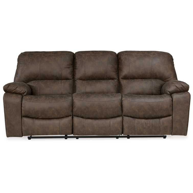 Signature Design by Ashley Kilmartin 89" Pillow top Arm Reclining Sofa